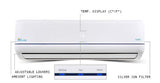 Senville Aura 36000 BTU Tri Zone 9K-9K-18K WiFi Enabled 23 Seer Energy Star Air Conditioner with Heat Pump - A&A Mini Splits