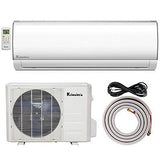 Klimaire 12000 BTU 21.5 SEER AC Mini Split Inverter Heat Pump WiFi 15 KIT 230V Single Zone KSIE012-H220-S(W) - A&A Mini Splits