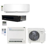 Klimaire 3-Zone 36K BTU 12K Wall 12K Ceilling 18K Ducted AC Mini Split Heat Tri Zone KMIR436-E12-DR12-FM18 - A&A Mini Splits