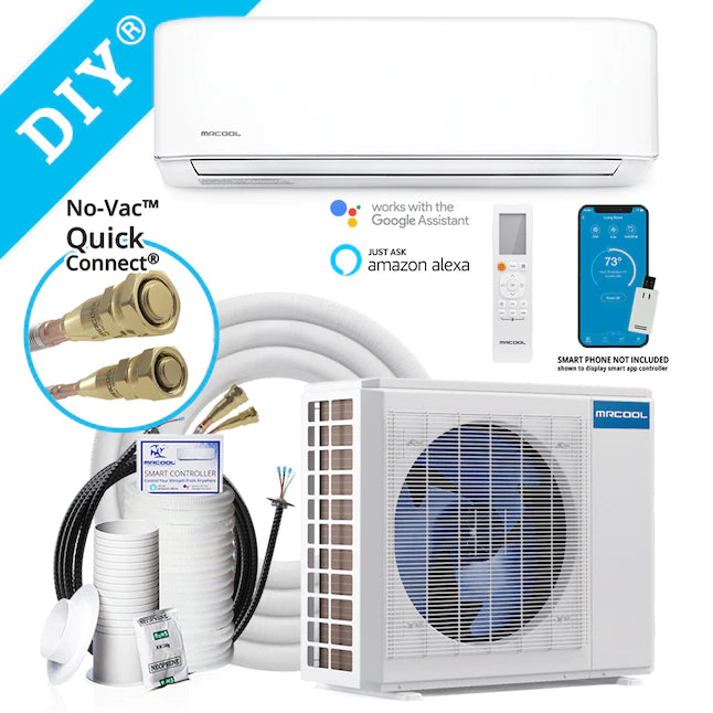 MRCOOL DIY 12K BTU Ductless Single Zone Mini Split Heat Pump