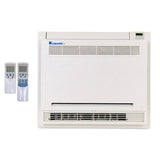 Klimaire 30K 2-Zone 18K x2 Console Fan 22 SEER Ductless Multi-Zone Air Conditioner Heat KIT 208-230V  KMIR327-H217 + KFIM018-H2 x2 - A&A Mini Splits