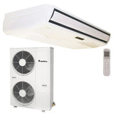 Klimaire 60,000 BTU 18 SEER Ducted Recessed AC Fan Coil Unit Heat Lineset Kit Single Zone  KFUF060-C2G - A&A Mini Splits