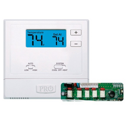 Pro1 2 Heat/1 Cool Heat Pump or 1H/1C Conventional 24 Volt Ptac or Pthp Wireless Thermostat T631W-2  Parts & Accessories - A&A Mini Splits