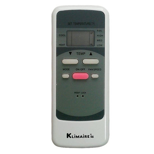 Klimaire KTHN Series Wireless Remote Control - TNRC-N  -Parts & Accessories - A&A Mini Splits